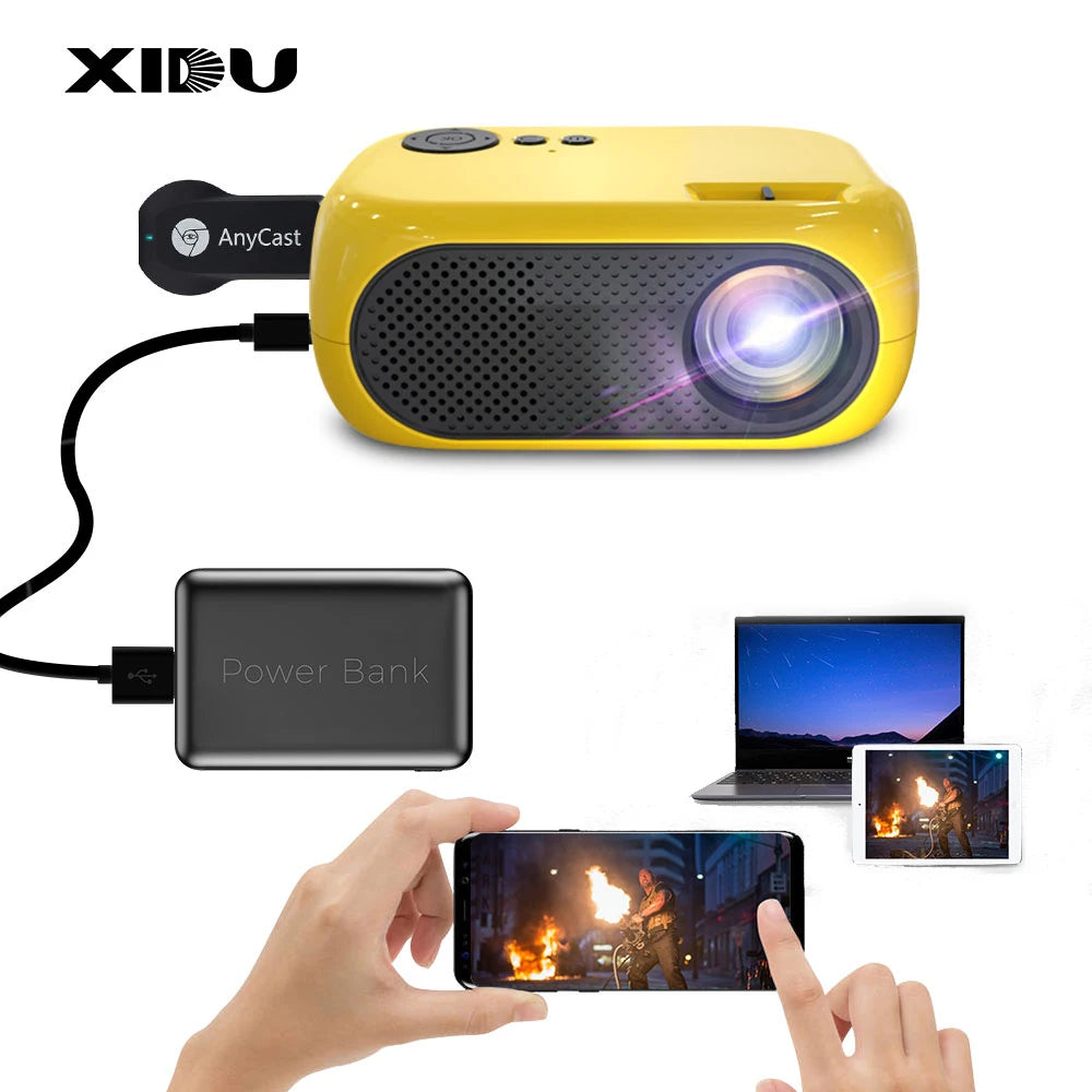 The Movie Cube - Mini Projector Support 1080P Full HD - UP TO 50% OFF & FREE SHIPPING!