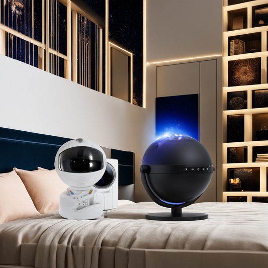 Galaxy Guardian - LED Galaxy Light Astronaut Projector - 45% OFF!